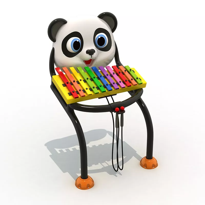 Instrumen perkusi berbentuk panda