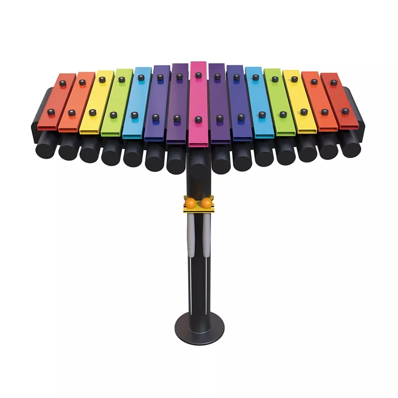 Rainbow Key Glock Glock Stainless Steel Children's Instrument