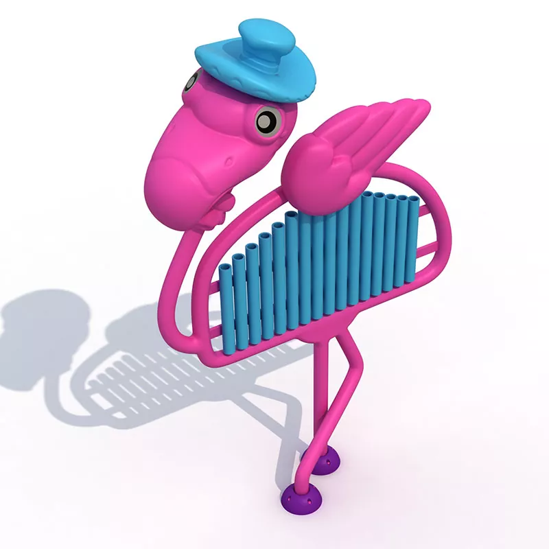 Perkusi berbentuk flamingo