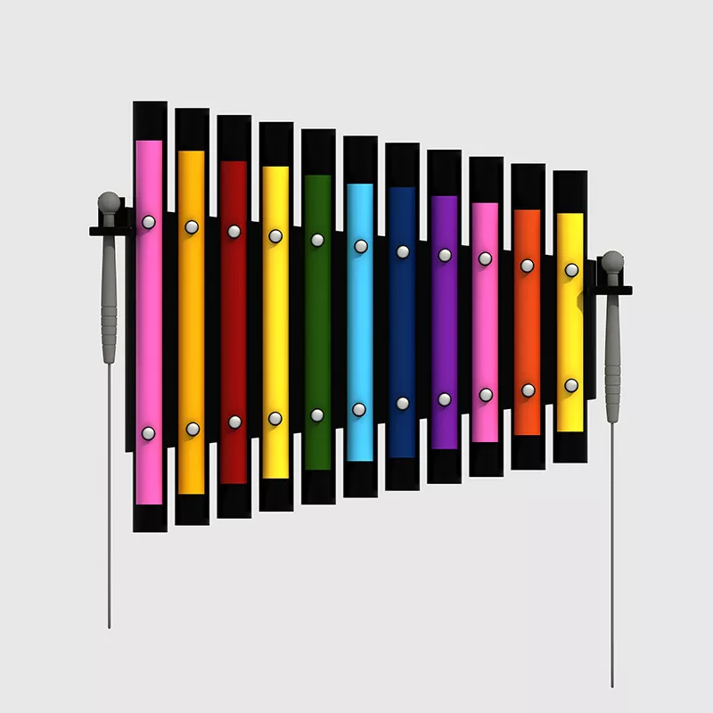 Alat muzik perkusi logam dinding logam